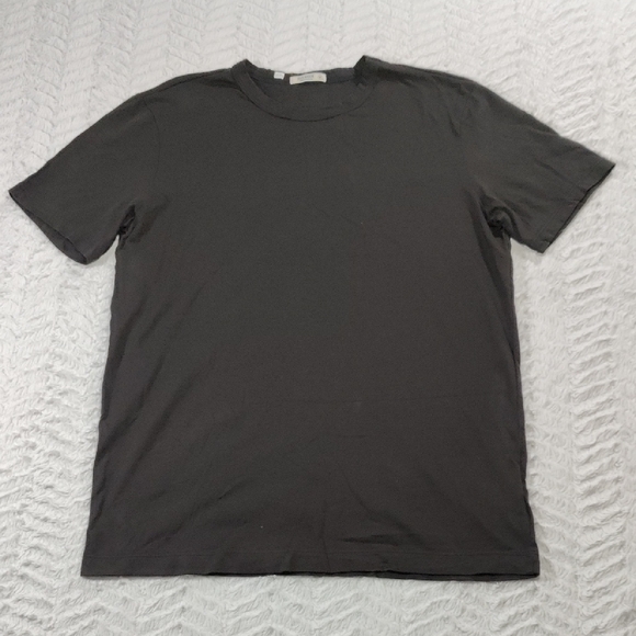 1072. Buck Mason Pima Slub Tall Classic Tee | Color: Black - Picture 9 of 9